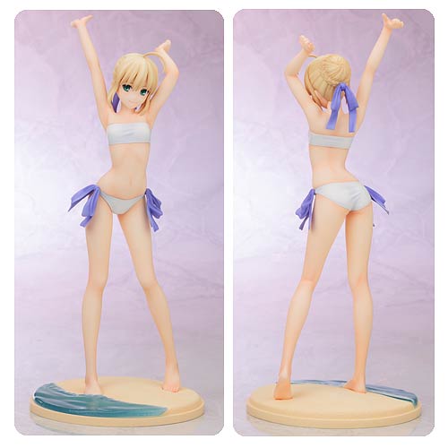 Fate Hollow Ataraxia Saber Swimsuit Version 1:7 Scale Statue